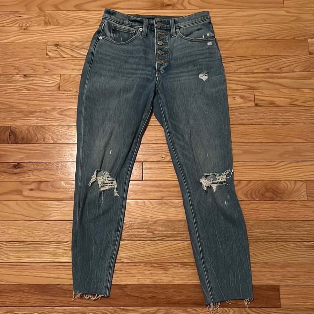 Lucky Brand High Rise Crop Jean